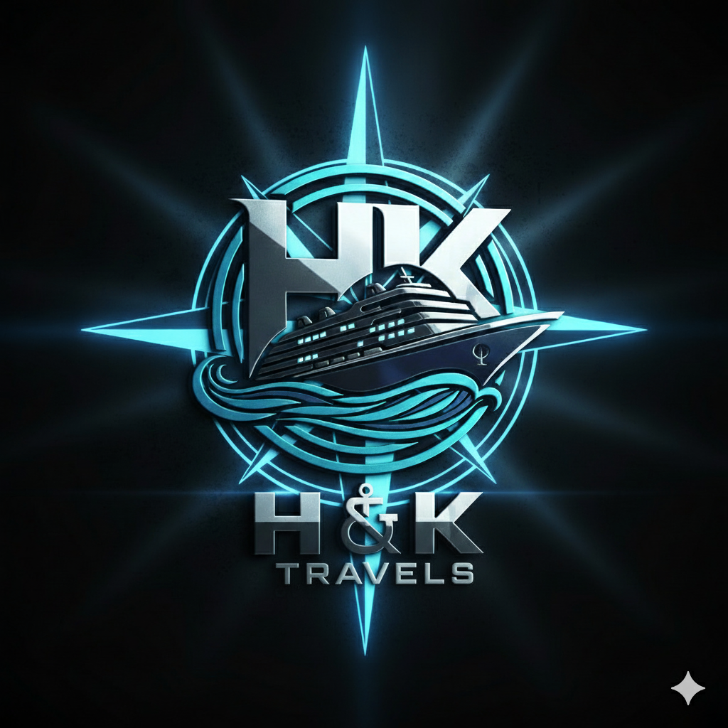 H & K Travels logo